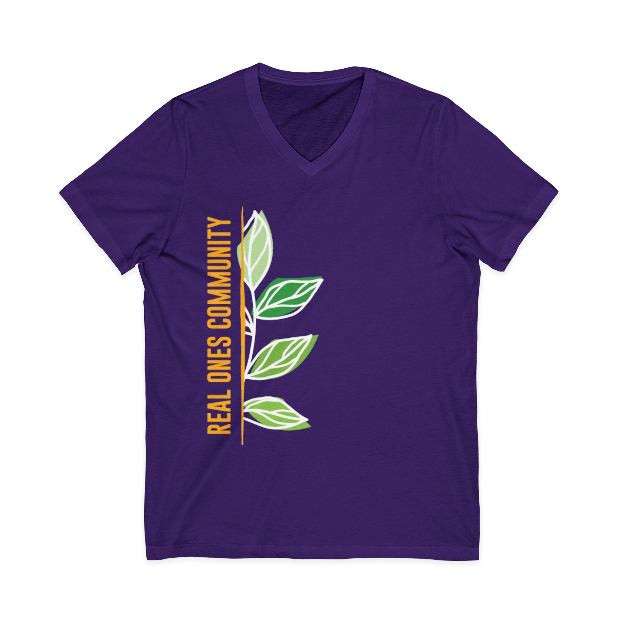 Jersey Short Sleeve V-Neck Tee - Image 5