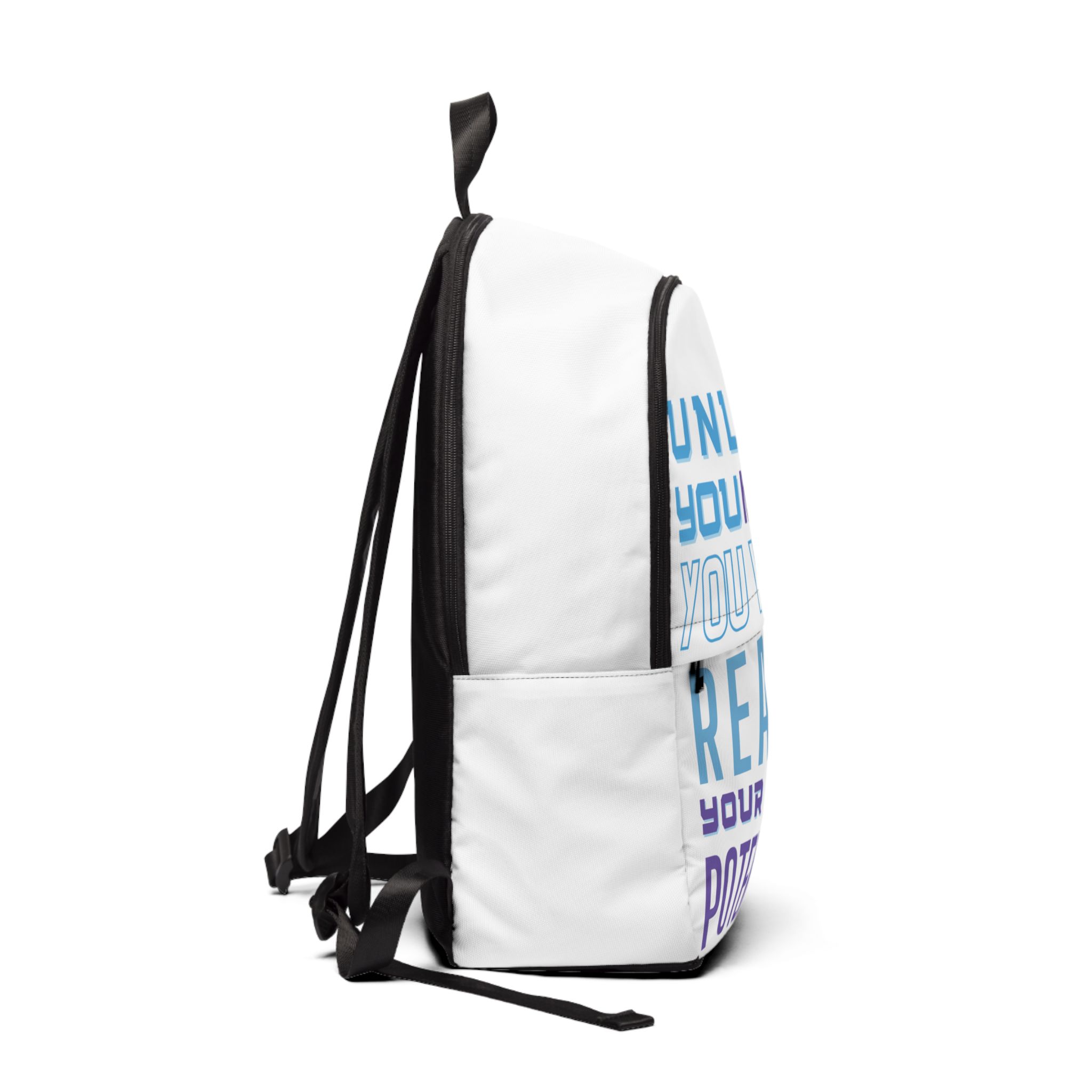Motivational Quote Backpack | "Unless You Maximize You Won't Reach Your Full Potential" - Image 2