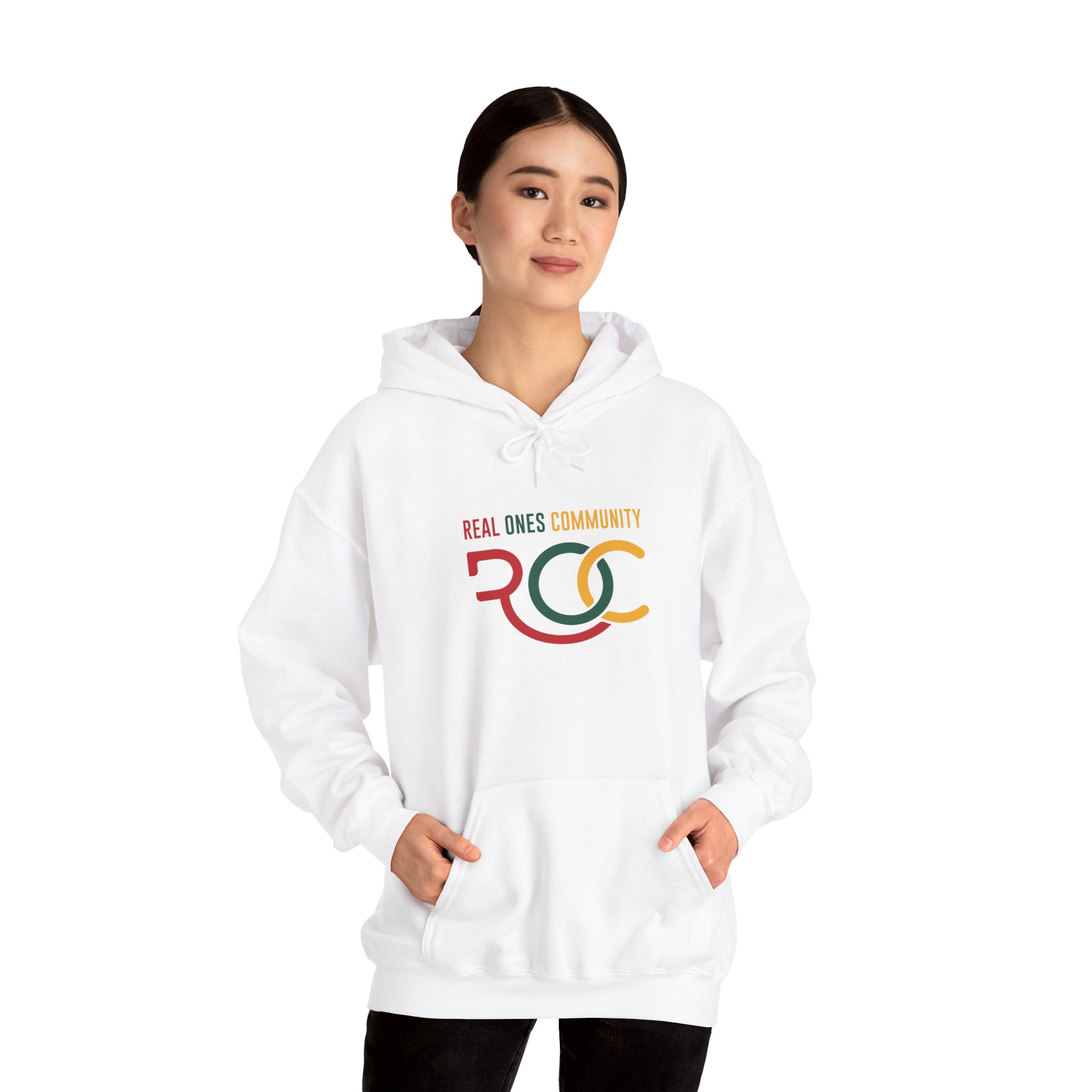 Real Ones Community (ROC) Logo Hoodie — Cozy Community Pullover - Image 9