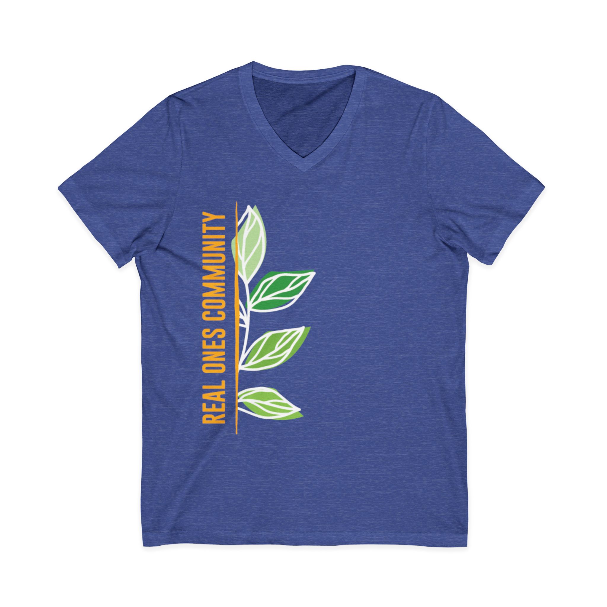 Jersey Short Sleeve V-Neck Tee - Image 17