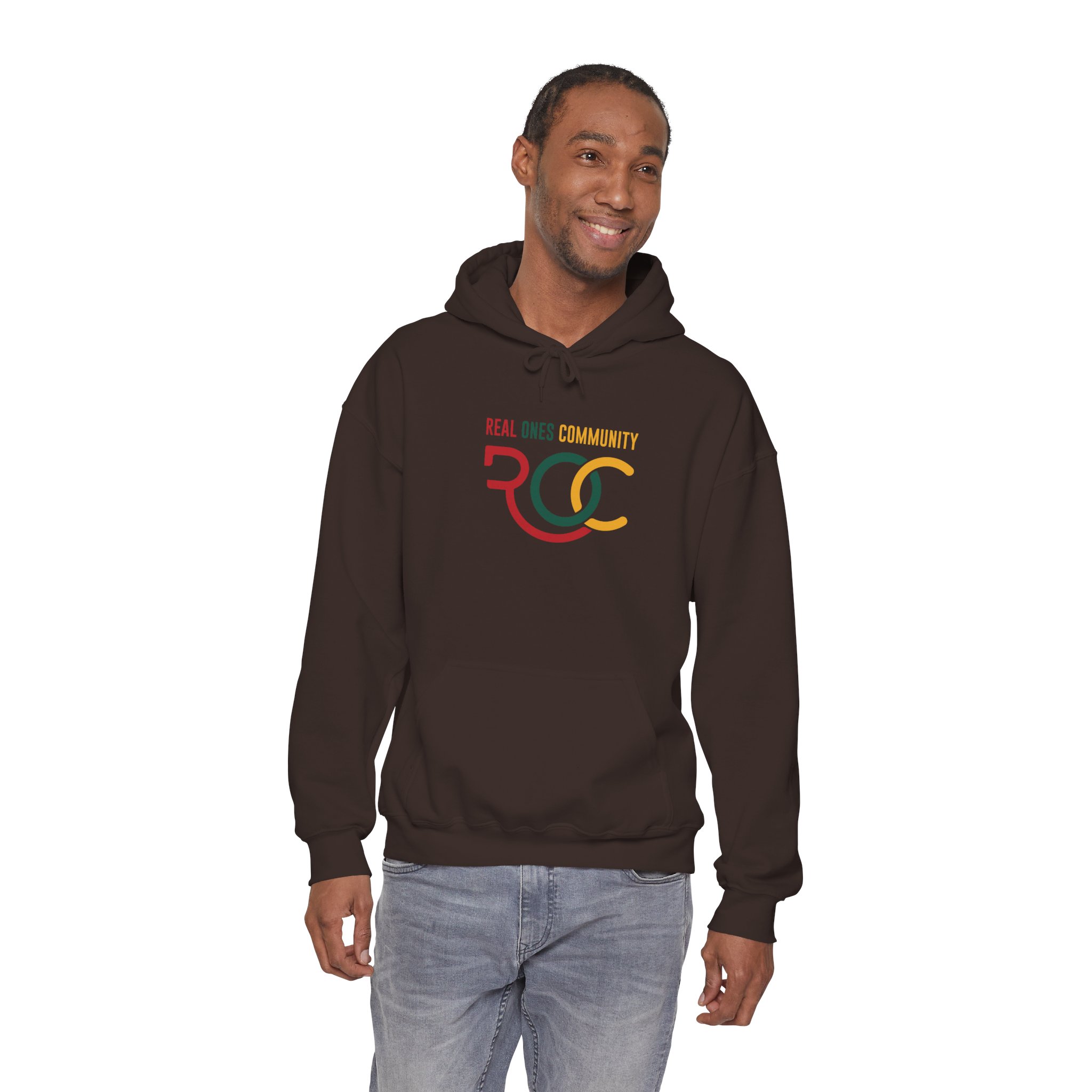 Real Ones Community (ROC) Logo Hoodie — Cozy Community Pullover - Image 14