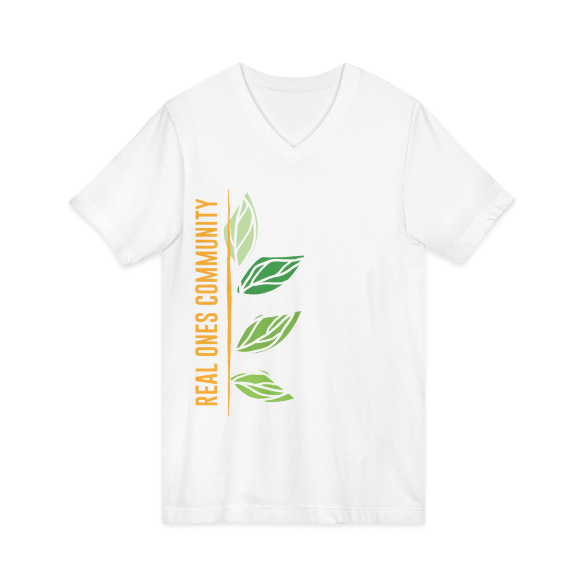 Jersey Short Sleeve V-Neck Tee - Image 3