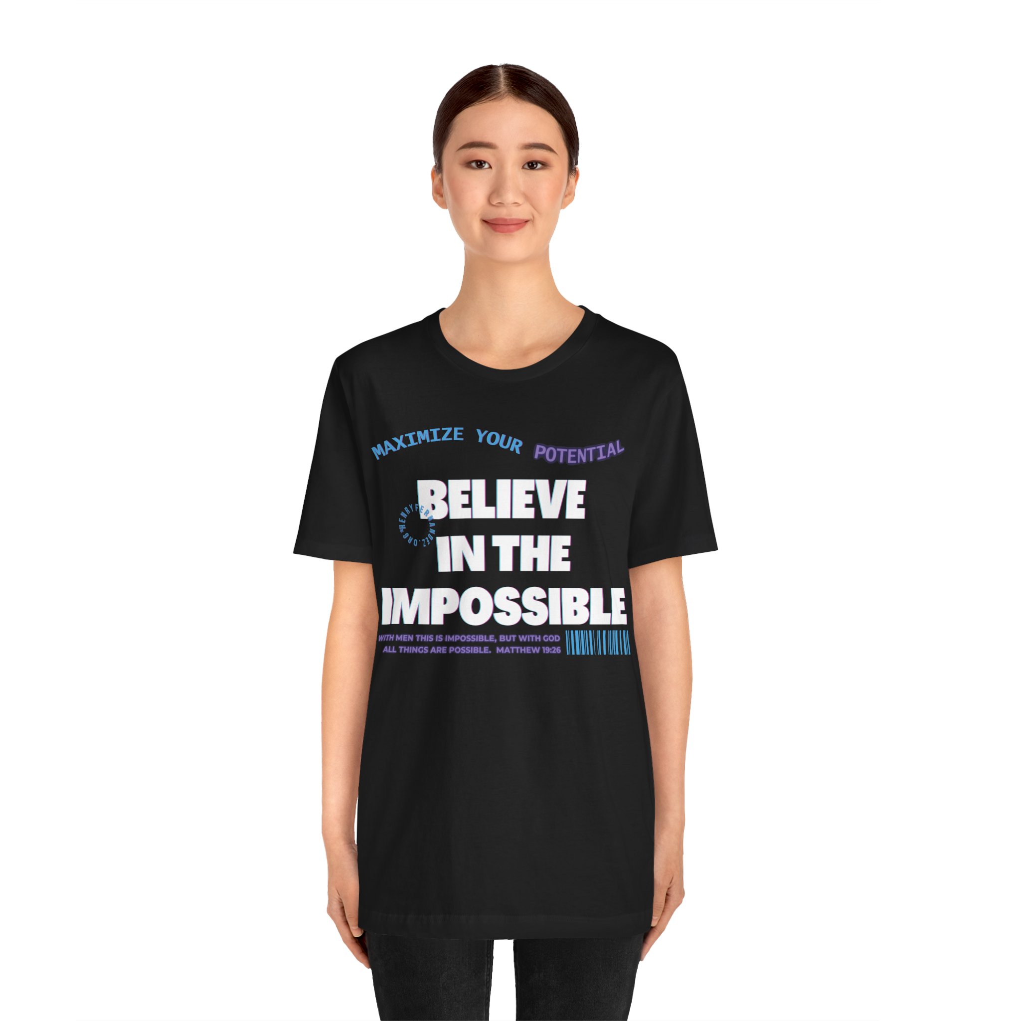 T-SHIRT: BELIEVE IN THE IMPOSSIBLE - Image 3