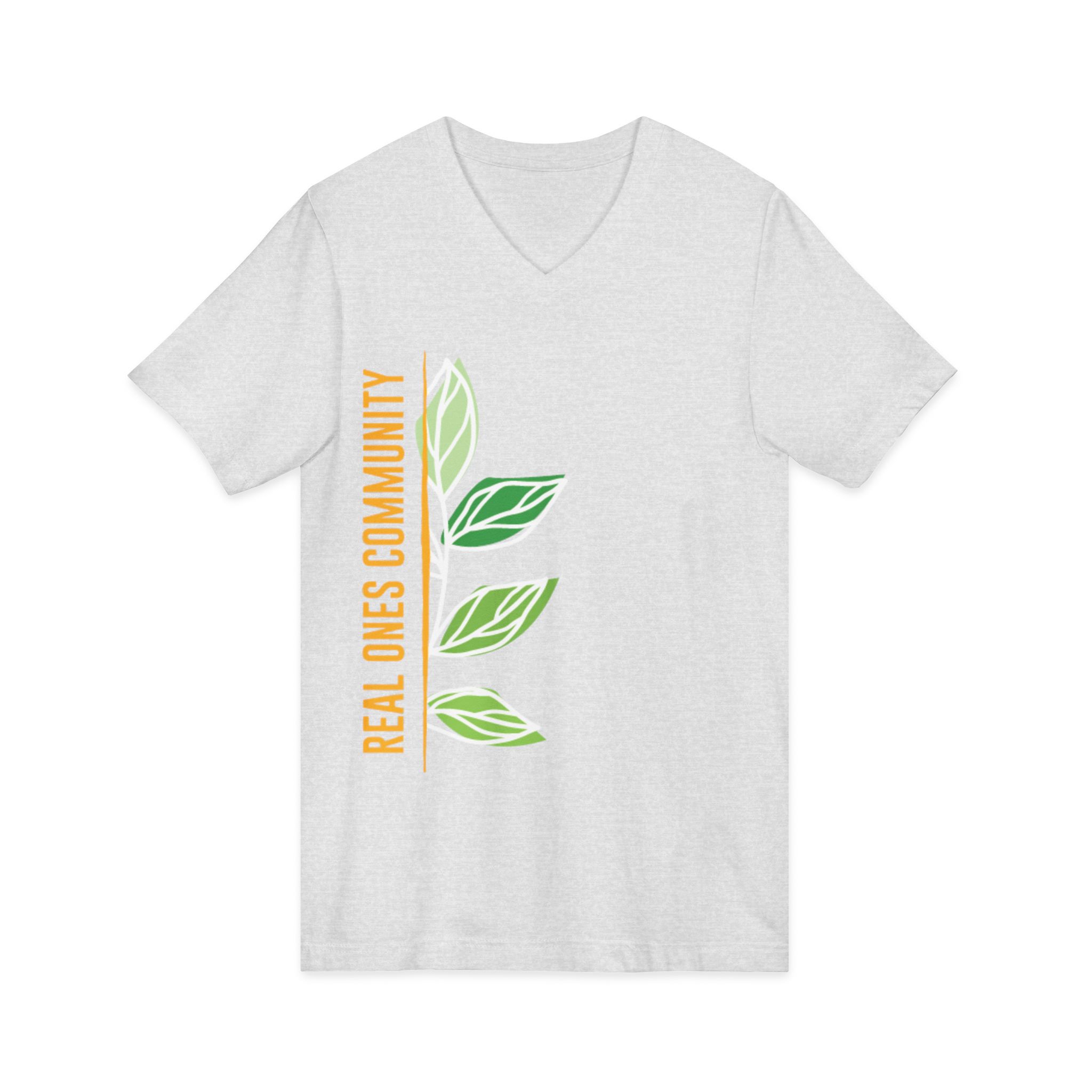 Jersey Short Sleeve V-Neck Tee - Image 11