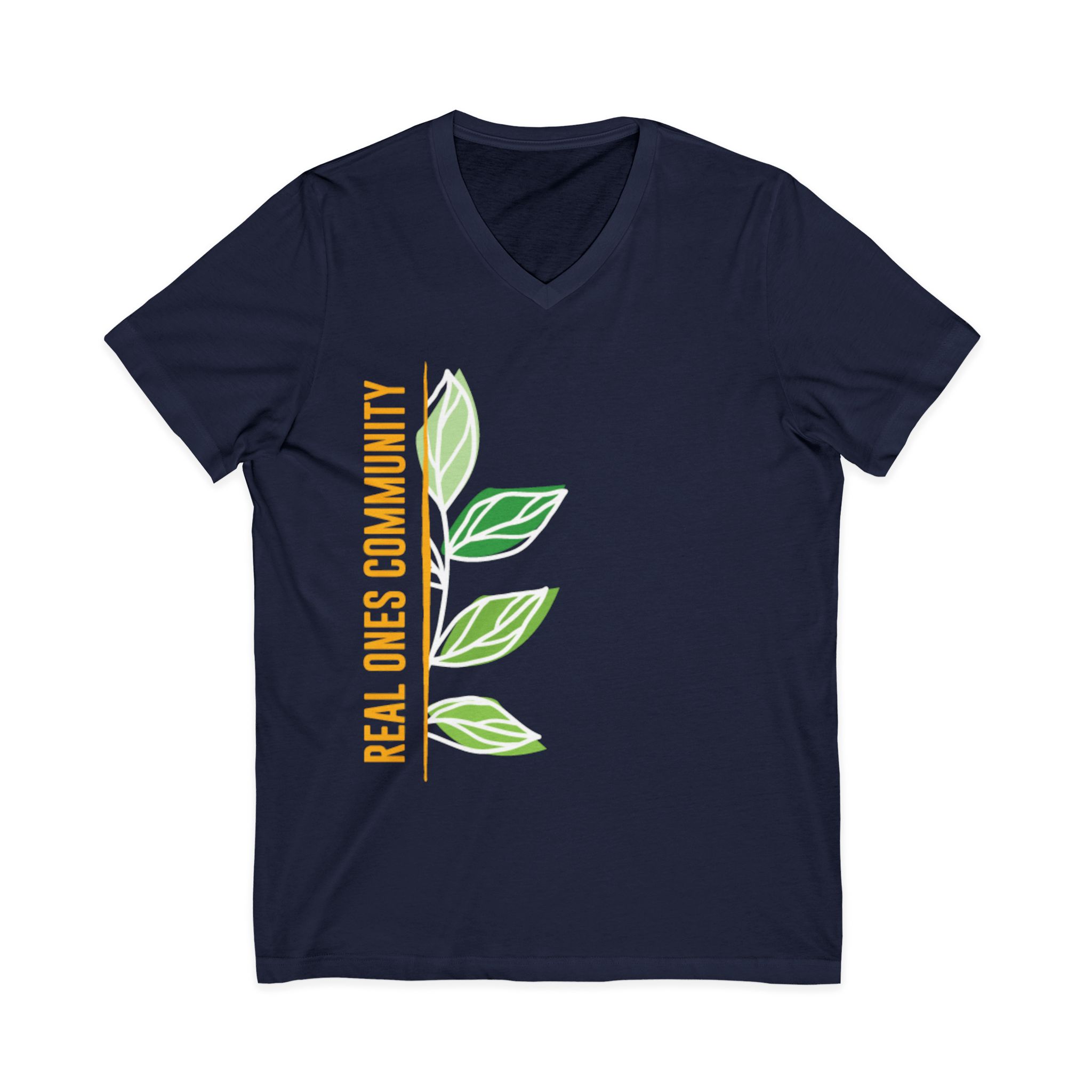 Jersey Short Sleeve V-Neck Tee - Image 21