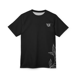 Black Leaf Accent Crewneck