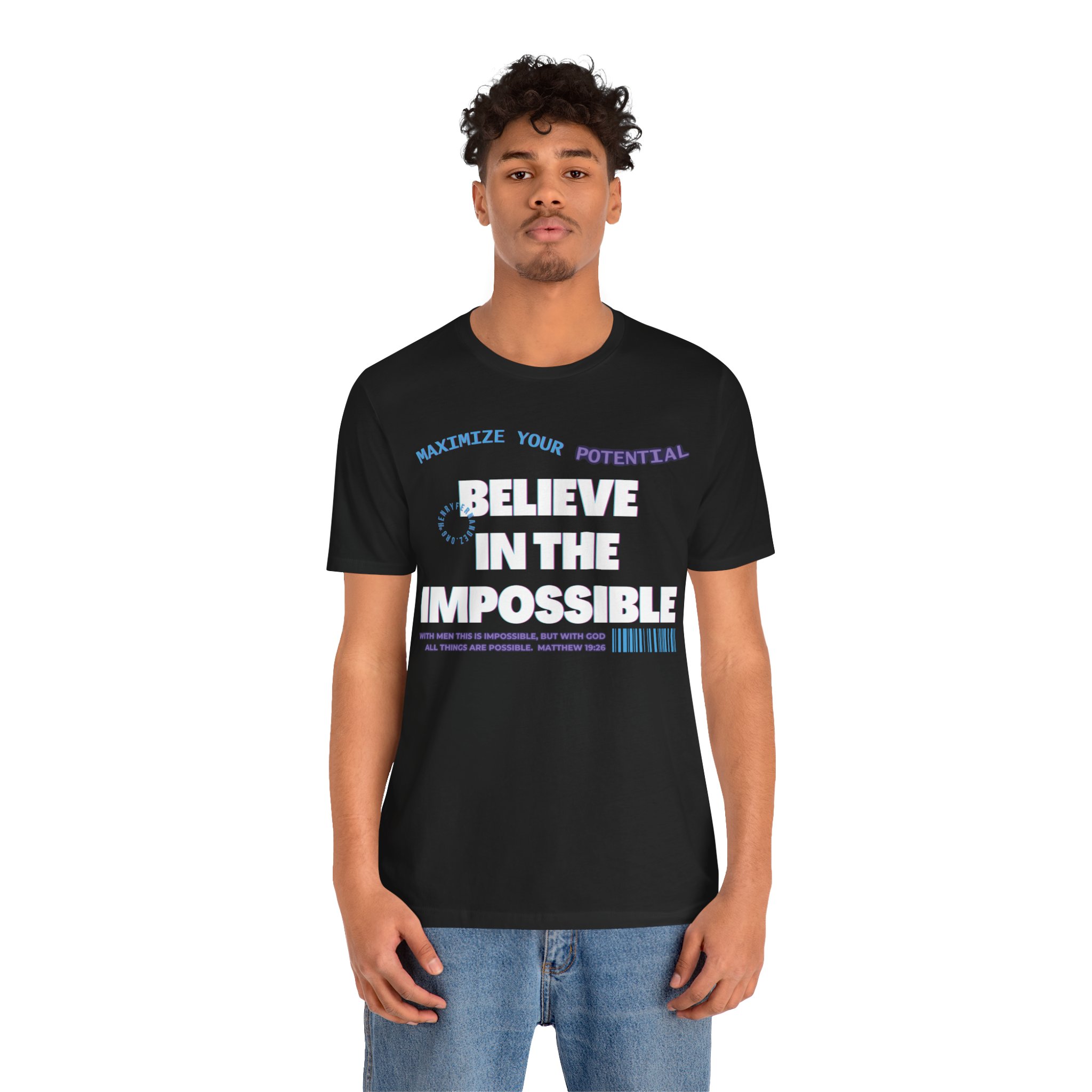 T-SHIRT: BELIEVE IN THE IMPOSSIBLE - Image 4